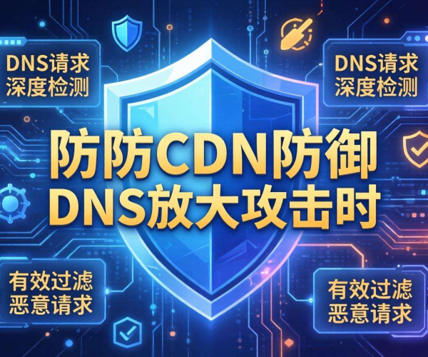 高防CDN防御DNS放大攻击：是否支持DNS请求深度检测？