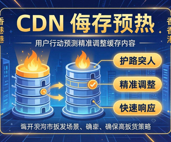 香港CDN缓存预热能否基于用户行为预测实现