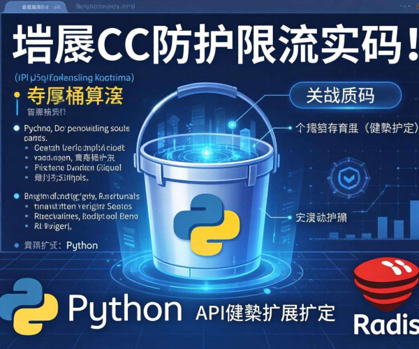 API接口CC防护限流实战代码分享与应用解析