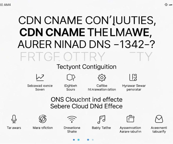 CDN CNAME配置后：华为云DNS确认生效的实用方法
