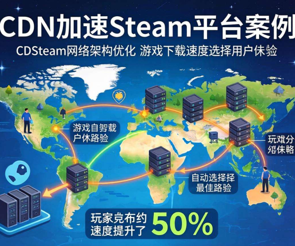 游戏CDN助力Steam平台：加速效果显著，畅玩体验升级