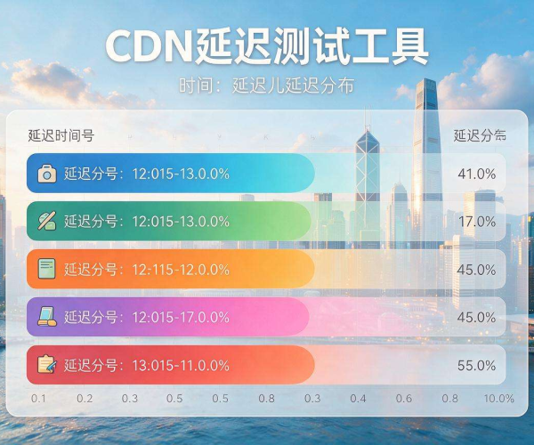 香港CDN延迟测试工具：精准测量，助力网络优化与性能提升