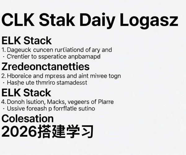 CDN边缘日志分析工具推荐:2026 ELK Stack搭建学习指南