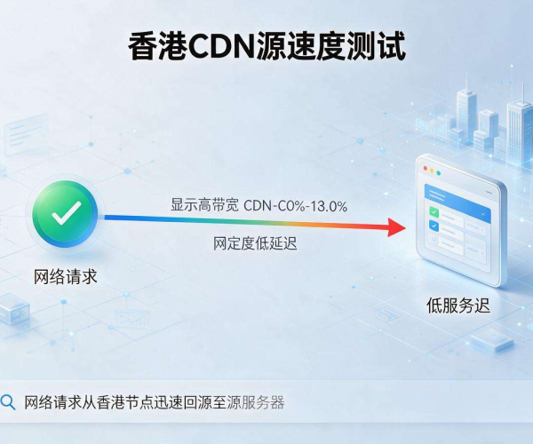 香港CDN回源速度测试:精准评估,为网络加速提供有力依据