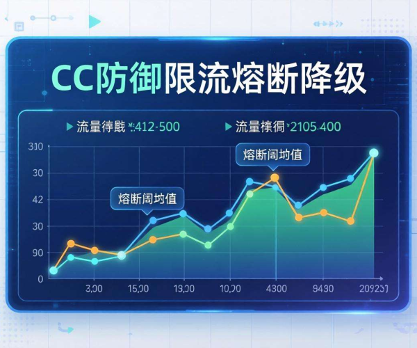 API接口CC防御：限流、熔断与降级返回的关键策略