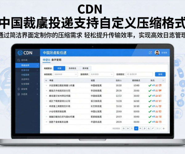 国内CDN日志投递：是否支持自定义压缩格式？