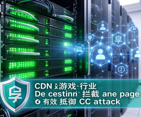 高防CDN助力游戏行业：自定义拦截页面抵御CC攻击