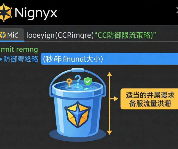 CC防御限流策略：Nginx限速配置方法与要点