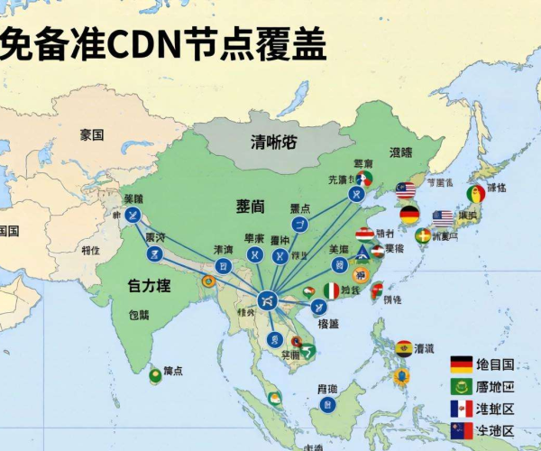 亚太地区免备案CDN节点全面覆盖,助力网络加速与内容分发