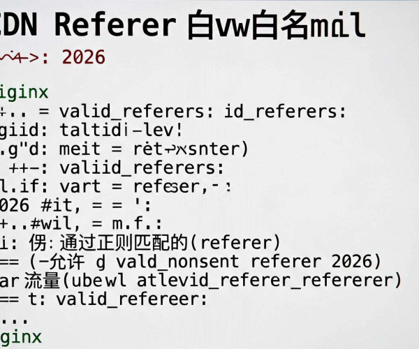 CDN Referer白名单正则写法示例及Nginx valid_referers 2026用法
