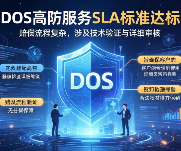 DDoS高防服务SLA不达标赔偿金额几何及流程是否复杂
