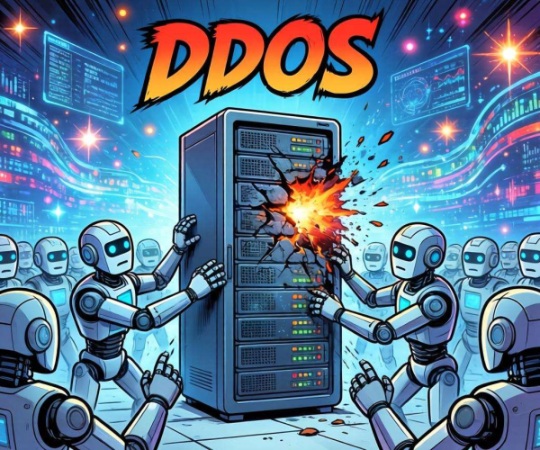 漫画通俗解释：DDoS攻击到底是什么意思
