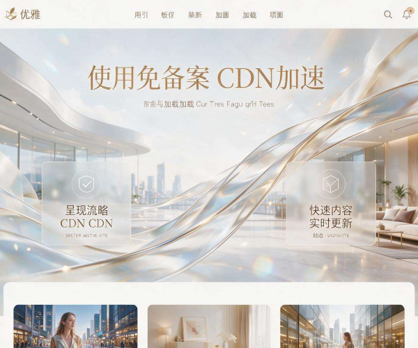 免备案CDN加速网站：突破限制，畅享高效网络加速体验