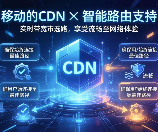 移动屏蔽CDN的智能路由能否按实时带宽选路