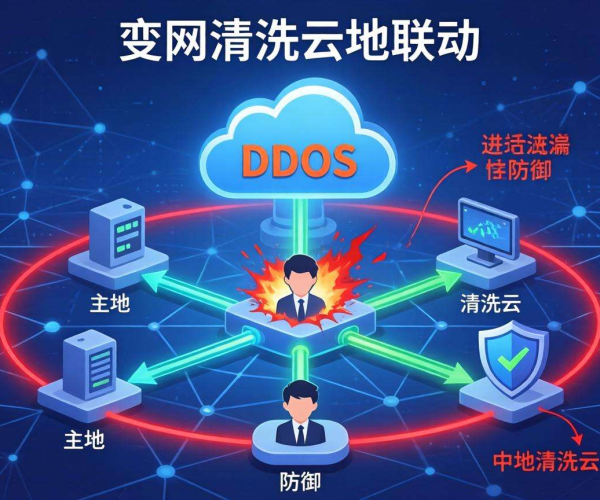 企业网络DDoS防御：内网清洗与云地联动打造安全防线