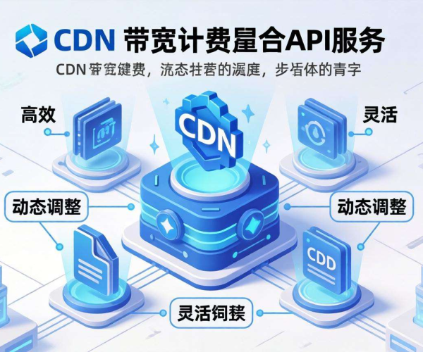 CDN按带宽计费：为API服务提供高效、经济的网络加速方案
