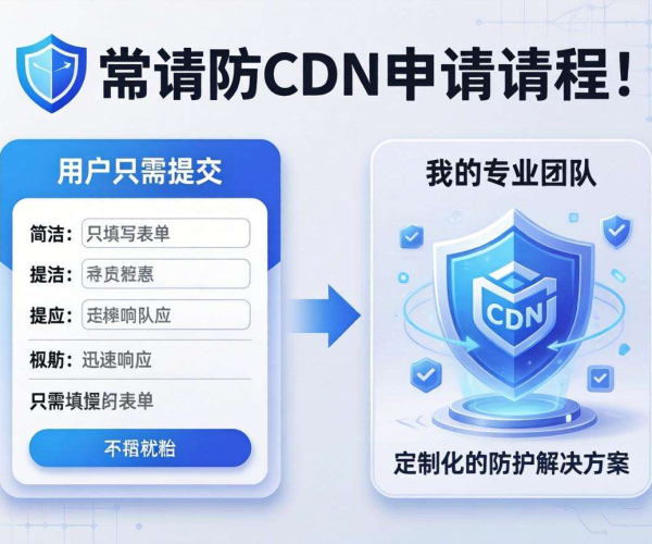 高防CDN防护申请流程揭秘：从需求到部署全解析