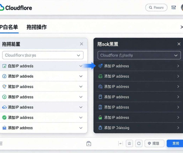 Cloudflare CDN IP白名单与黑名单配置方法步骤解析