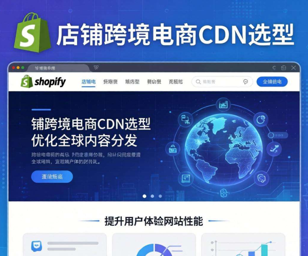 跨境电商CDN选型参考：Shopify店铺成功案例分享