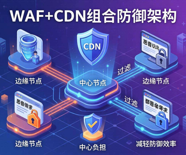 WAF与CDN组合防御架构图深度解析：原理、优势与应用