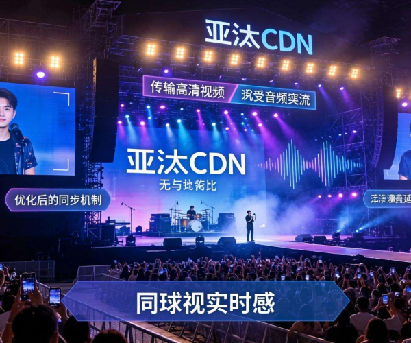 亚太CDN助力虚拟演唱会：音频同步优化的创新解决方案