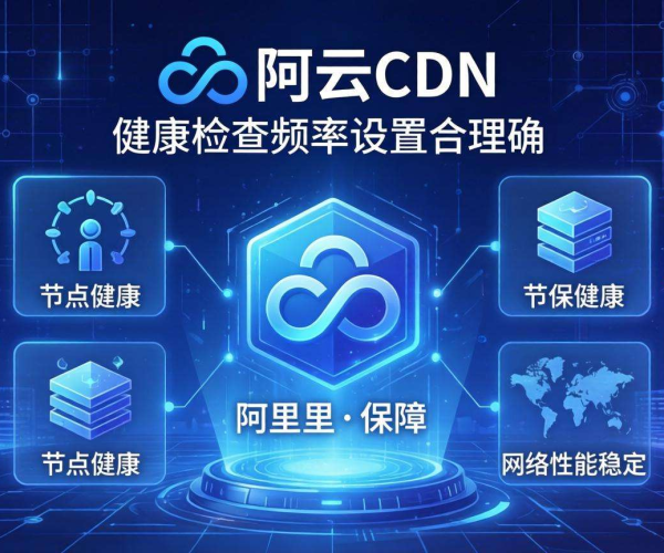 阿里云2026年CDN节点健康检查频率设置建议