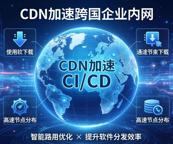 全球CDN加速下，跨国企业内网能否用CDN加速CI/CD下载？