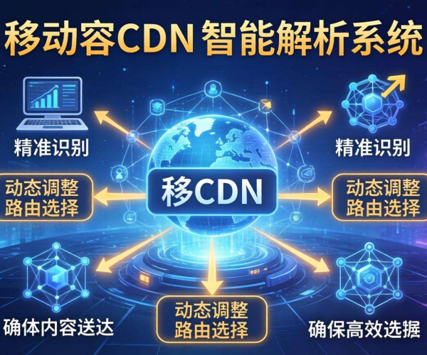移动屏蔽CDN的智能解析能否按网络类型选路