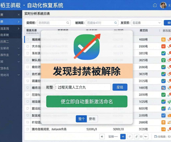 域名移动屏蔽自动化恢复，是否需人工介入？