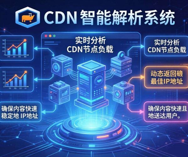 移动屏蔽CDN智能解析：能否按实时CDN节点负载返回IP？