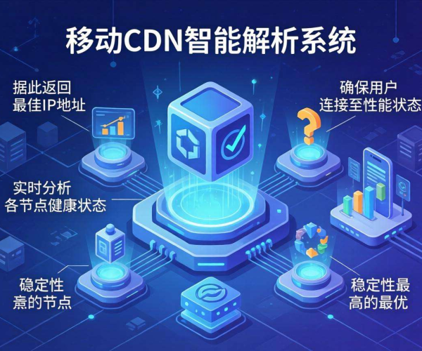 移动屏蔽CDN智能解析：能否按实时CDN节点健康度返回IP？
