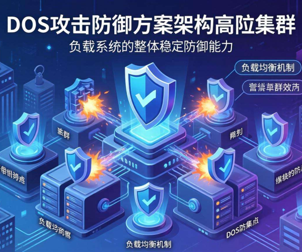 DDoS攻击防御方案架构：打造高防集群守护网络安全