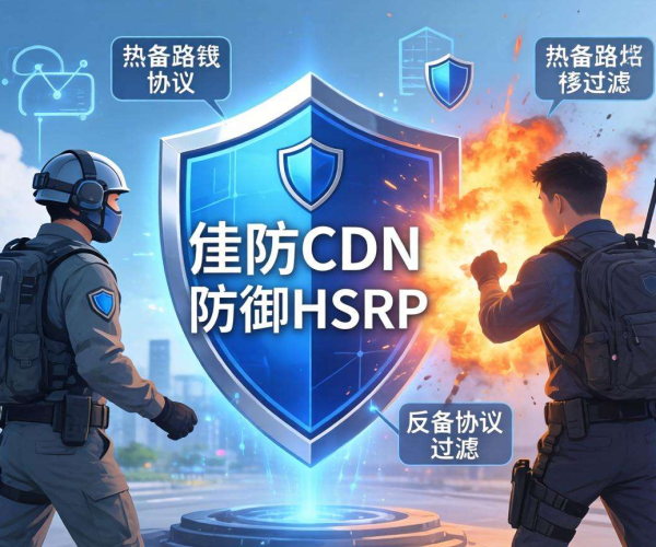 高防CDN防御HSRP反射攻击：是否支持热备路由协议过滤探讨