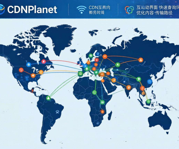 CDN节点地域分布查询推荐：CDNPlanet地图助力精准掌握