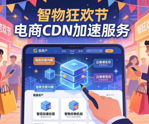 电商CDN加速：为大促流量洪峰筑牢稳定保障防线
