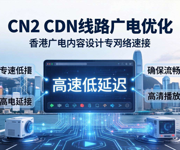 香港CN2 CDN线路实现广电网络优化，提升网络服务质量