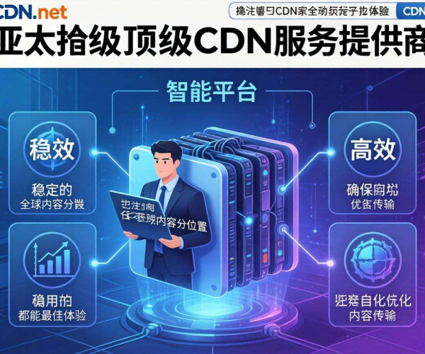 亚太CDN服务商推荐：CDN.net助力网络加速与内容分发