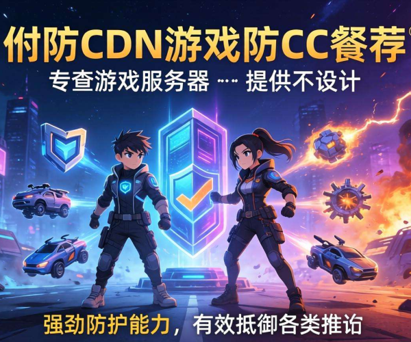 高防CDN游戏防CC套餐来袭,强力防护为游戏安全保驾护航