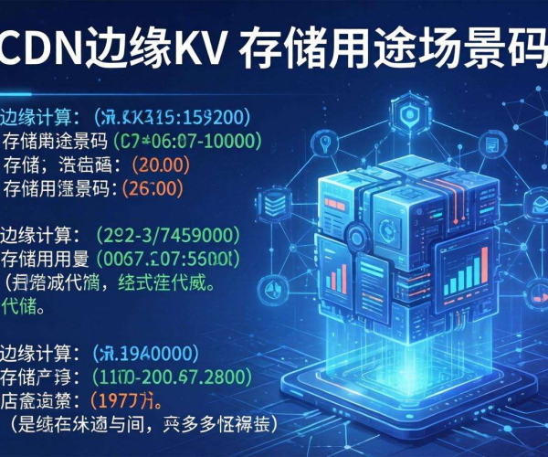 CDN边缘KV存储用途场景代码示例展示