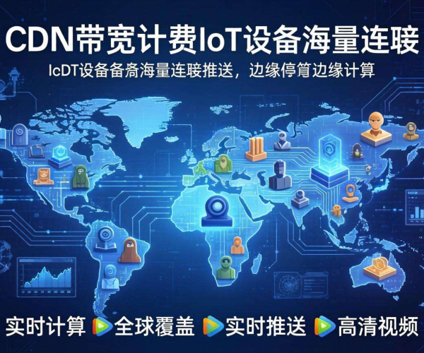 CDN按带宽计费：能否适配IoT设备海量连接推送？
