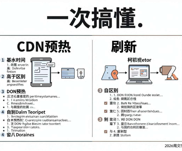 图解阿里云博客2026图文学习:一次搞懂CDN预热和刷新区别