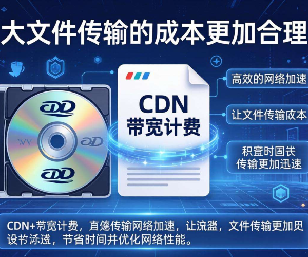 CDN按带宽计费：大文件传输的经济高效之选