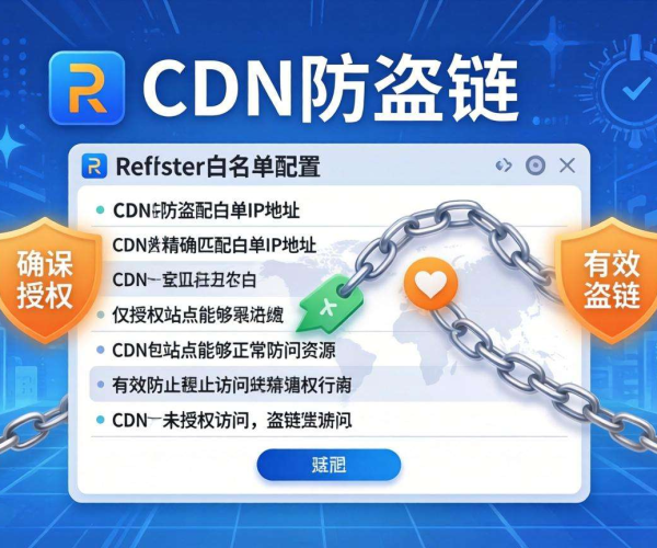 CDN防盗链：Referer白名单配置方法与要点解析