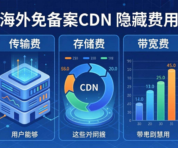 海外免备案CDN暗藏哪些费用？一文揭秘隐藏收费陷阱
