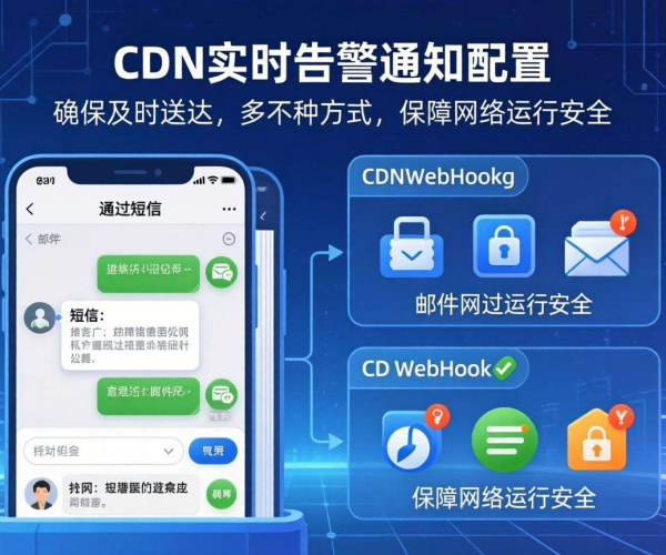 CDN实时告警配置通知方法大揭秘，确保及时响应问题