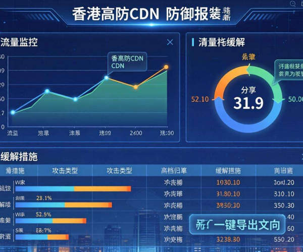 香港高防CDN防御报表：是否支持导出为Word格式？