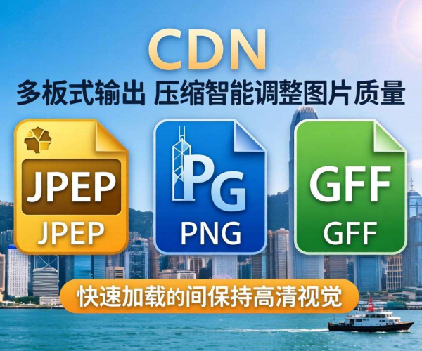 香港CDN的图片压缩能否支持多格式输出