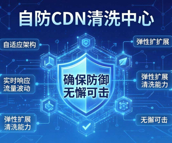 香港高防CDN防御能力强，清洗中心弹性伸缩应对多样需求