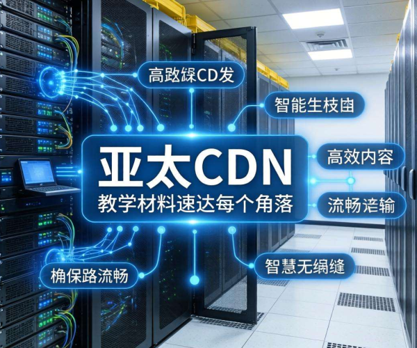 亚太CDN助力智慧校园，高效实现教学资源精准分发