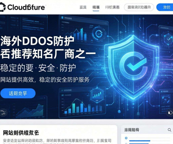 2026版海外DDoS防护推荐知名厂商列表之Cloudflare